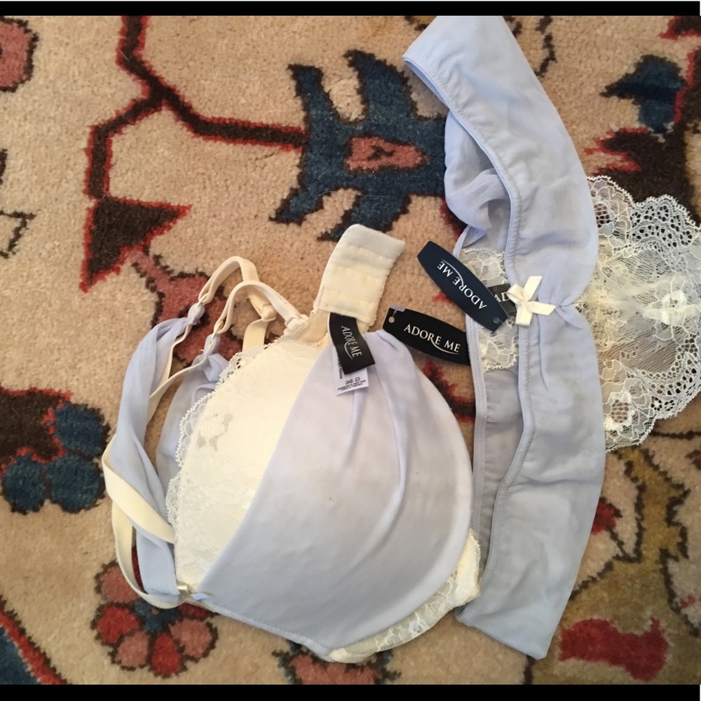 Ayva Push-Up Adore me Bra and panty set